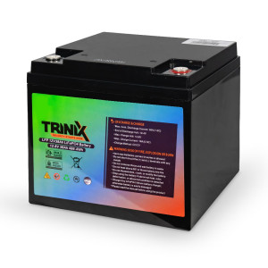 Акумуляторна LiFePO4 батарея Trinix LFP 12V38Ah 12В 38 Аг літій-залізо-фосфатна