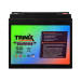 Акумуляторна LiFePO4 батарея Trinix LFP 12V38Ah 12В 38 Аг літій-залізо-фосфатна