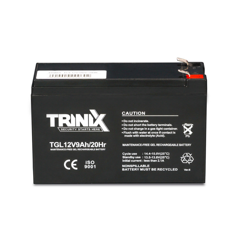 Акумуляторна батарея Trinix TGL12V9Ah/20Hr GEL 12В 9 Аг гелева