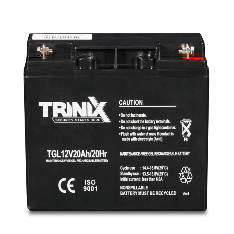 Аккумуляторная батарея Trinix TGL12V20Ah/20Hr GEL 12В 20 Ач гелевая