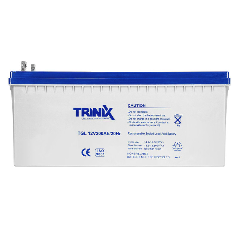 Аккумуляторная батарея Trinix TGL12V200Ah/20Hr GEL 12В 200 Ач гелевая