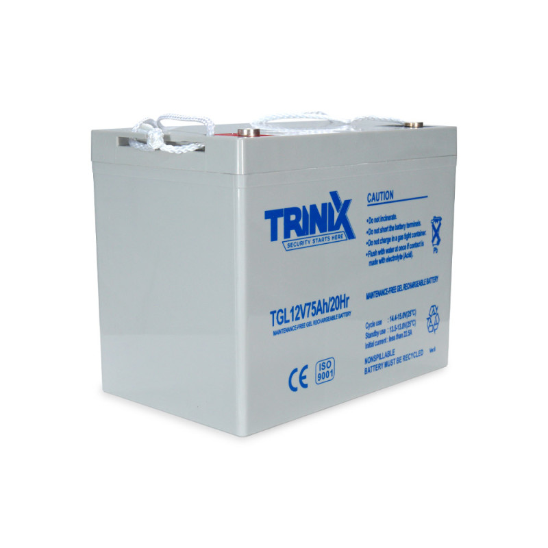 Акумуляторна батарея Trinix TGL12V75Ah/20Hr GEL 12В 75 Аг гелева 