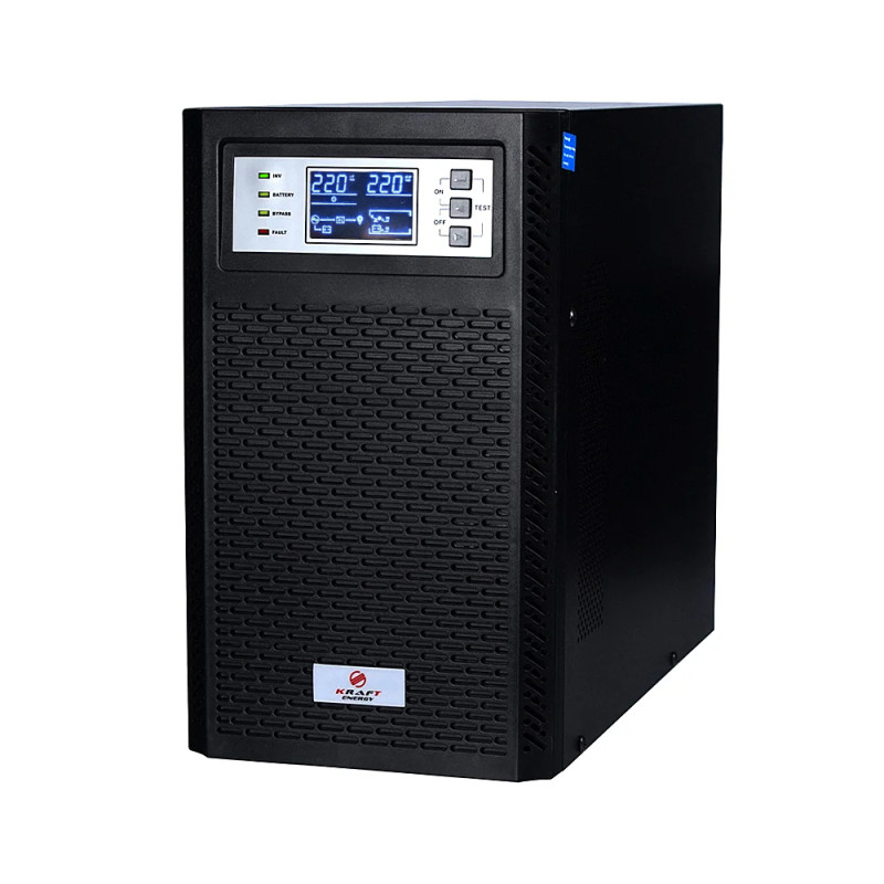 ДБЖ Kraft KRF-T2000VA/2KW(LCD)Ex Pro Online UPS