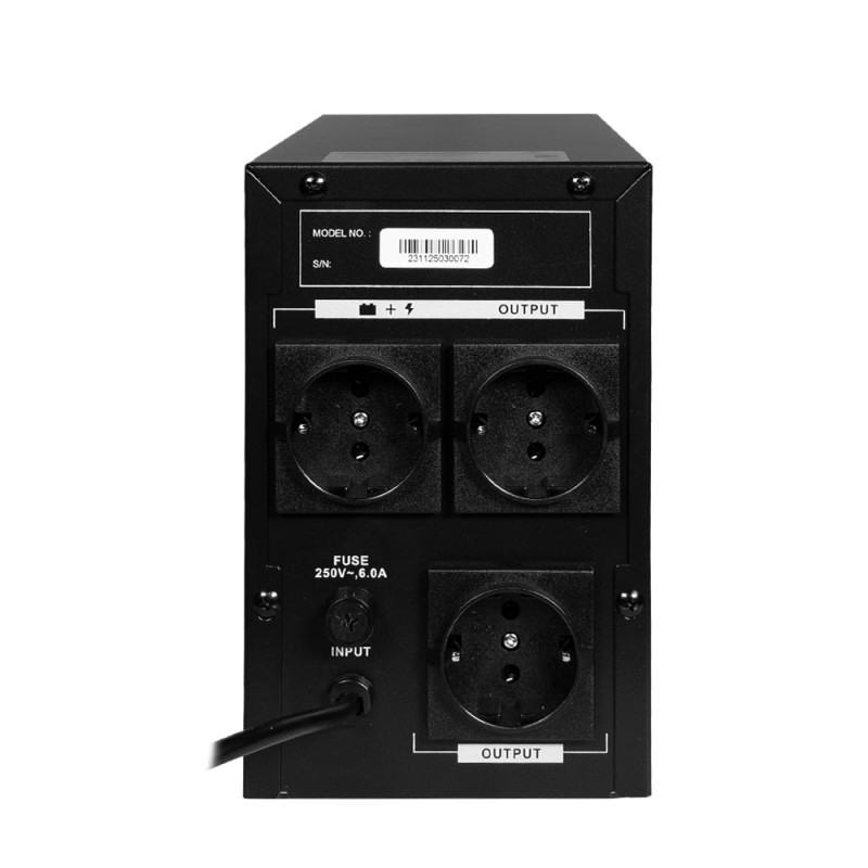 ДБЖ Kraft KRF-1200VA/720W(LED) UPS