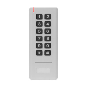 Зчитувач Trinix TRK-2201WR бездротовий з клавіатурою білий для замку TRL-2201WR