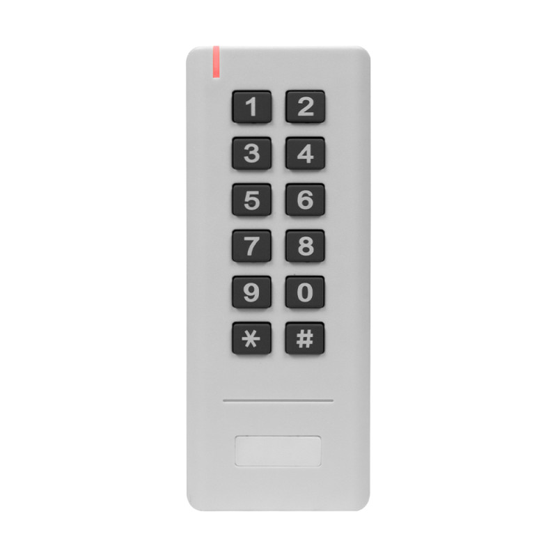 Зчитувач Trinix TRK-2201WR бездротовий з клавіатурою білий для замку TRL-2201WR
