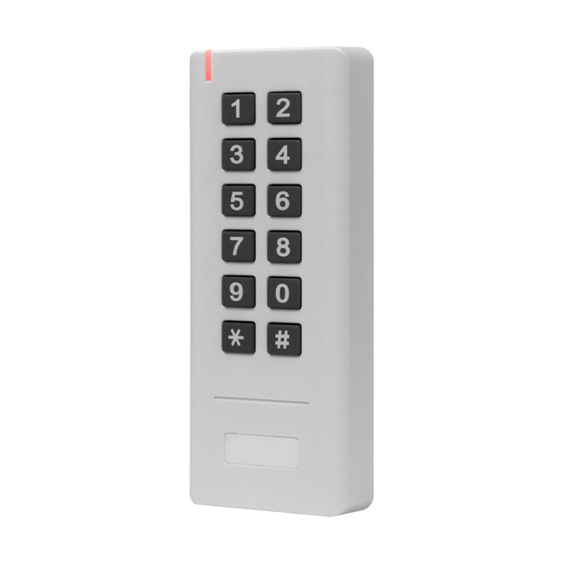 Зчитувач Trinix TRK-2201WR бездротовий з клавіатурою білий для замку TRL-2201WR