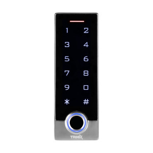 Wi-Fi зчитувач відбитків пальців та карт Trinix TRK-1201MFW(WF) з підтримкою Tuya Smart, клавіатурою та контролером