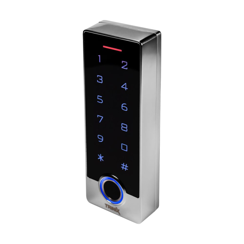 Wi-Fi зчитувач відбитків пальців та карт Trinix TRK-1201MFW(WF) з підтримкою Tuya Smart, клавіатурою та контролером