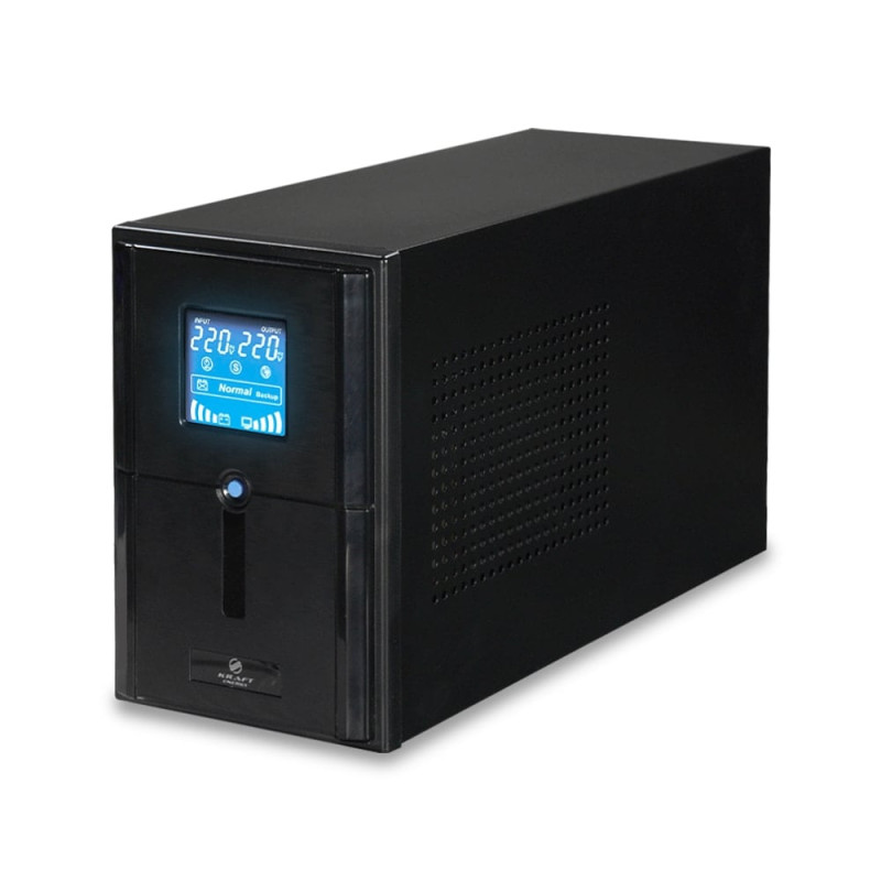 ИБП Kraft KRF-PSW1500VA/1200W(LCD)24V UPS под внешний аккумулятор
