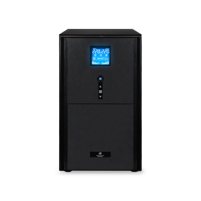 ДБЖ Kraft KRF-PSW3000VA/2400W(LCD)48V UPS під зовнішній акумулятор