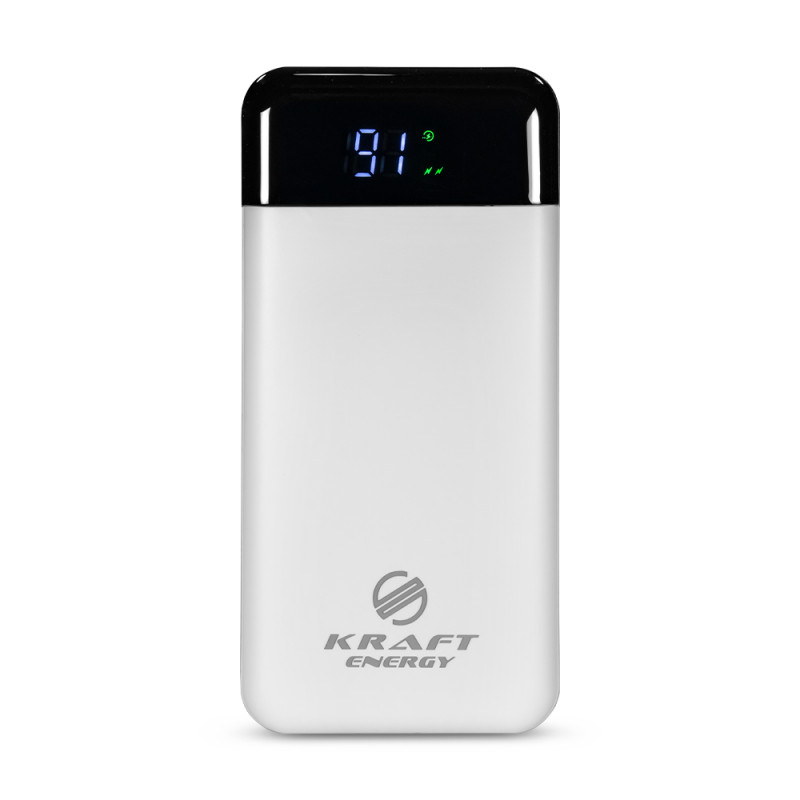 Повербанк Kraft KPB-2120FCL 20000mAh белый