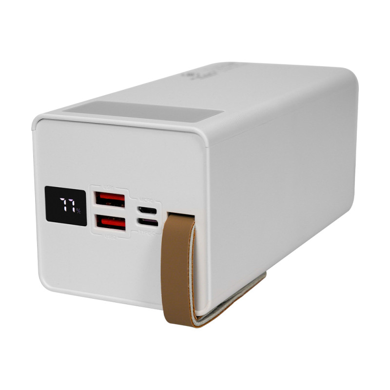 Повербанк Kraft KPB-2350FCL 50000mAh белый