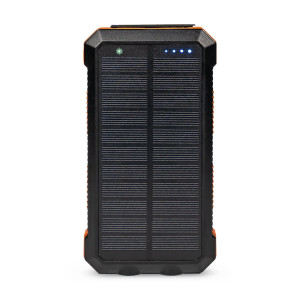 Повербанк Kraft KPB-U2230WFCSL 20000mAh з сонячною панеллю та бездротовою зарядкою
