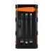 Повербанк Kraft KPB-U1930HCSL 30000mAh з динамогенератором та сонячною панеллю