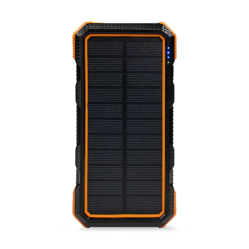 Повербанк Kraft KPB-U1830WFCS 20000mAh з сонячною панеллю та бездротовою зарядкою