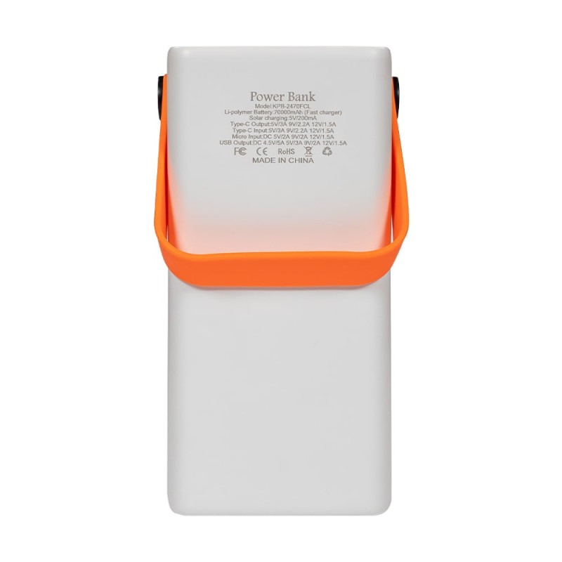 Повербанк Kraft KPB-2470FCL 70000mAh белый