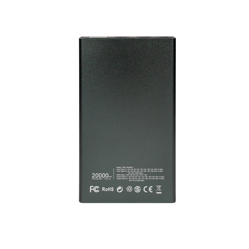 Повербанк Trinix TPB-10020PD 20000mAh серый