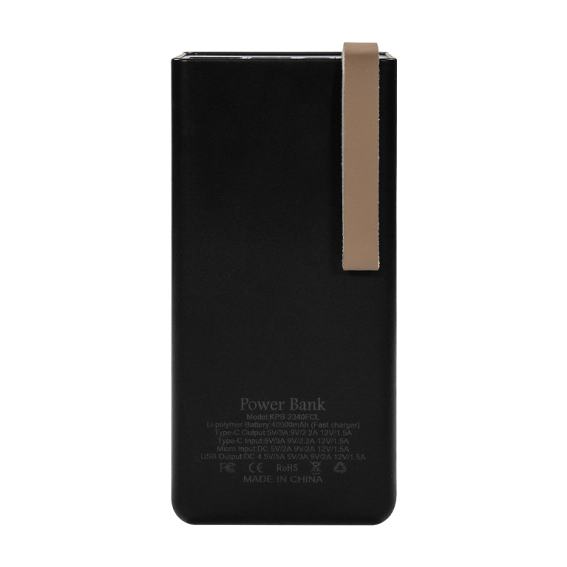 Повербанк Kraft KPB-2340FCL 40000mAh черный