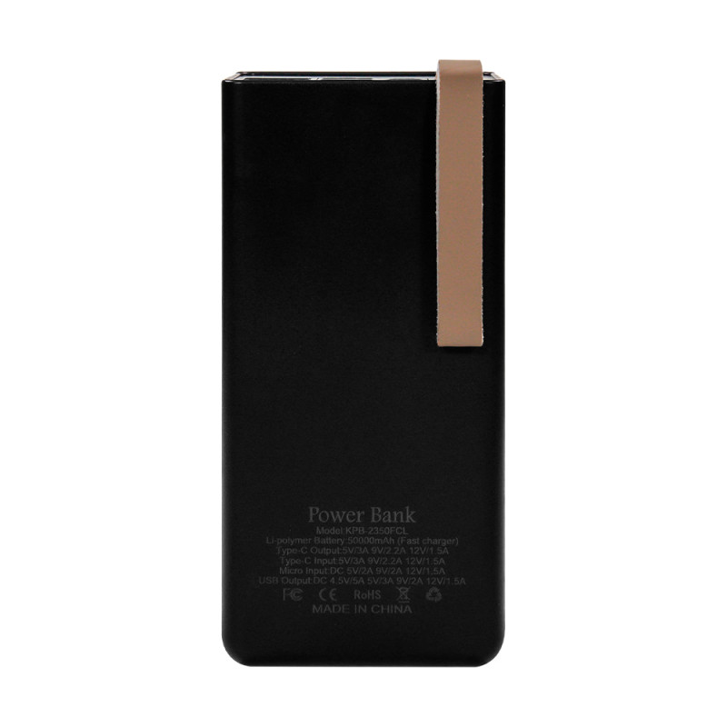 Повербанк Kraft KPB-2350FCL 50000mAh черный