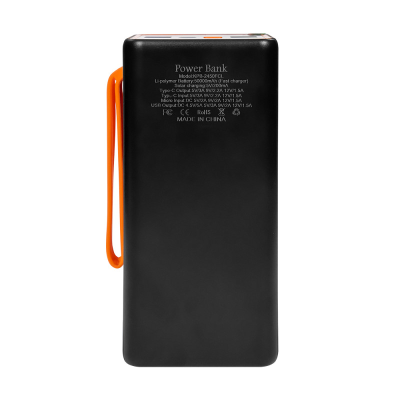 Повербанк Kraft KPB-2450FCL 50000mAh черный