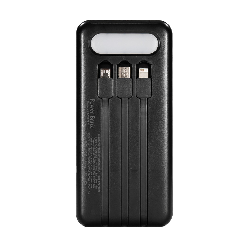 Повербанк Kraft KPB-2120FCL 20000mAh черный