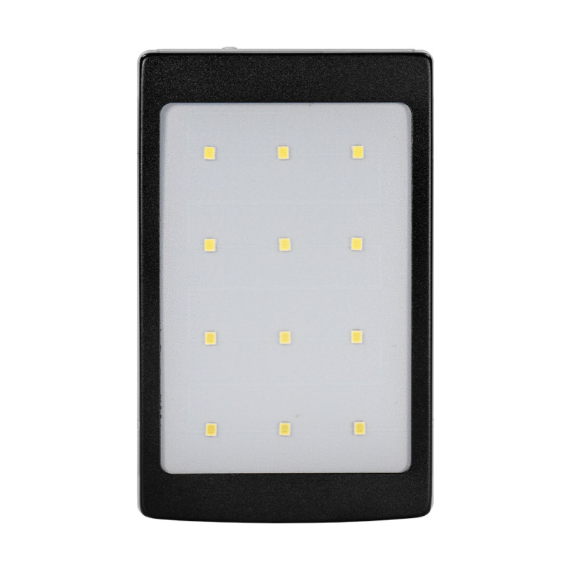 Повербанк Kraft KPB-1012SL 10000mAh з сонячною панеллю чорний