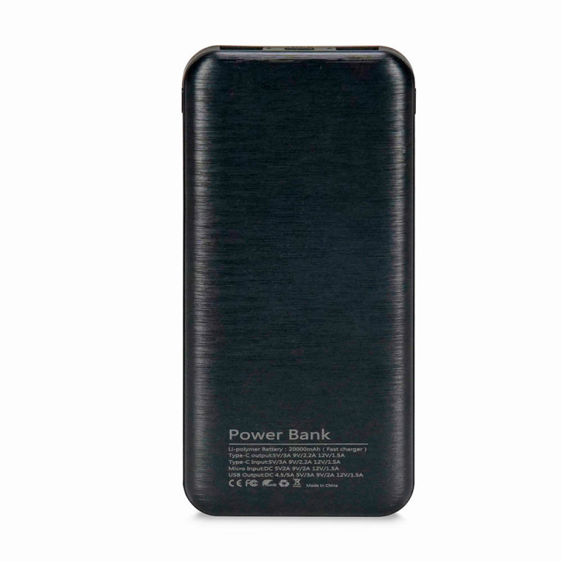 Повербанк Kraft KPB-2020FC 20000mAh чорний