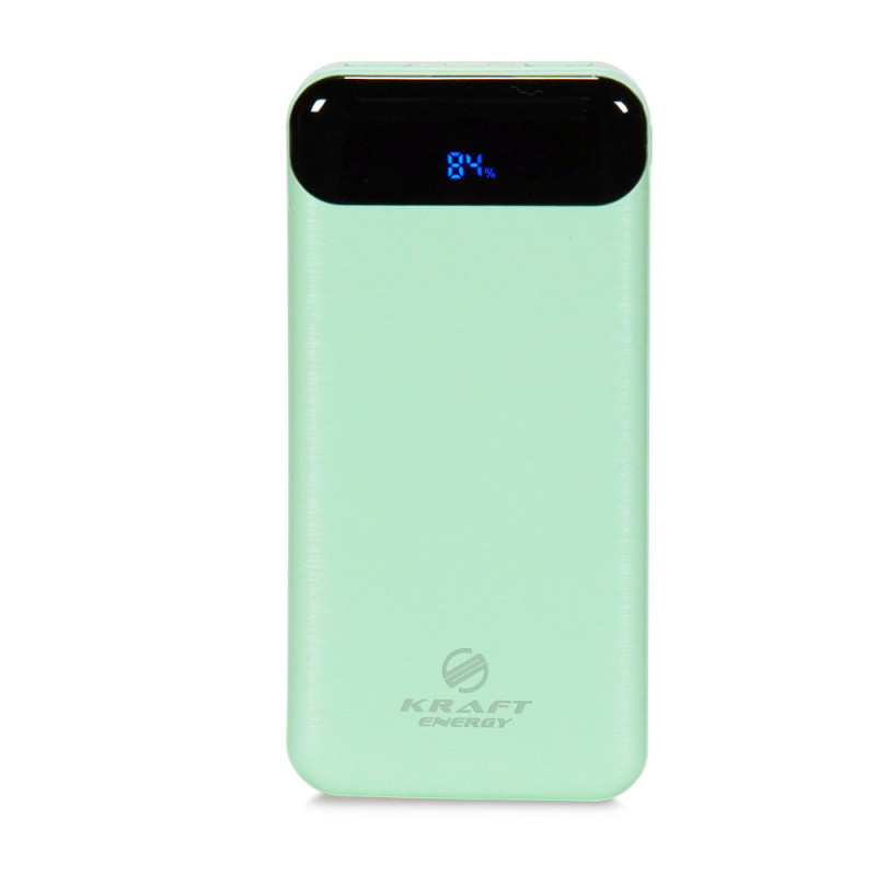 Повербанк Kraft KPB-2020FC 20000mAh зелений