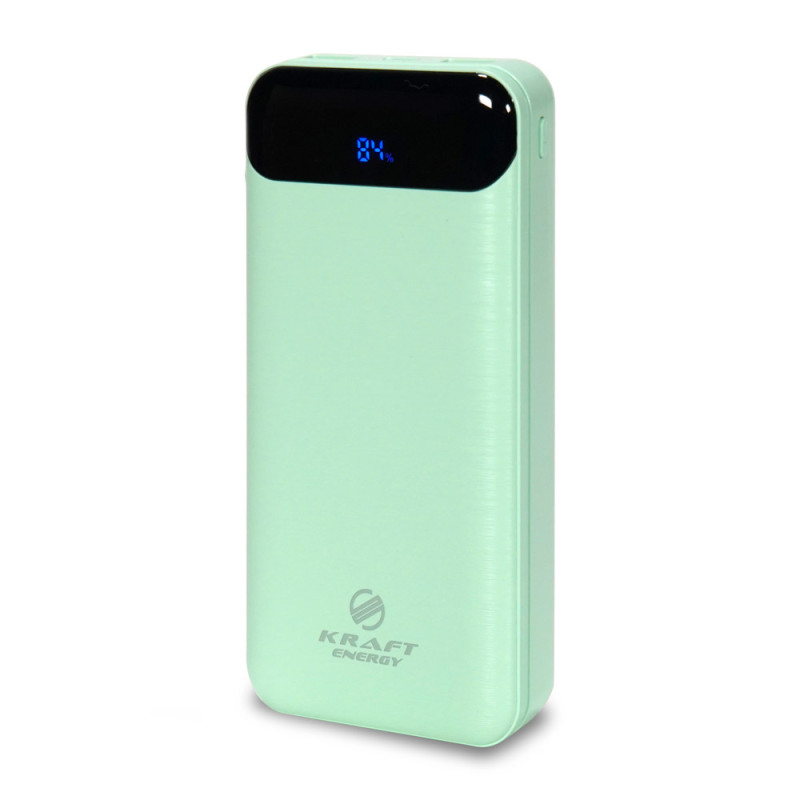 Повербанк Kraft KPB-2020FC 20000mAh зелений
