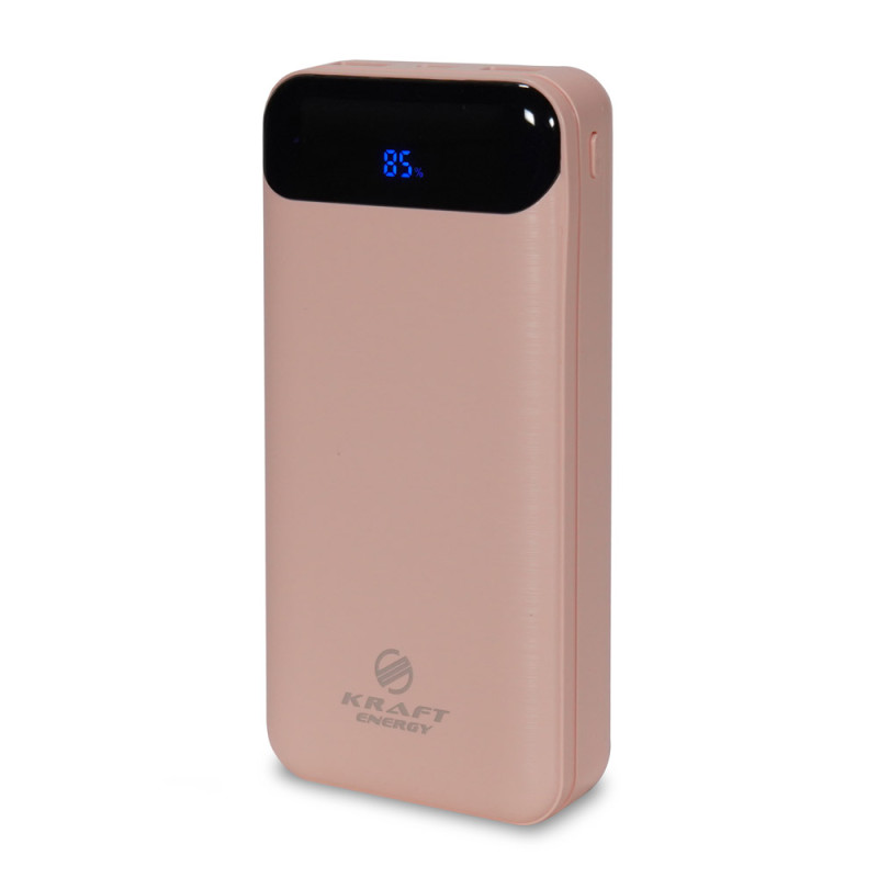 Повербанк Kraft KPB-2020FC 20000mAh рожевий