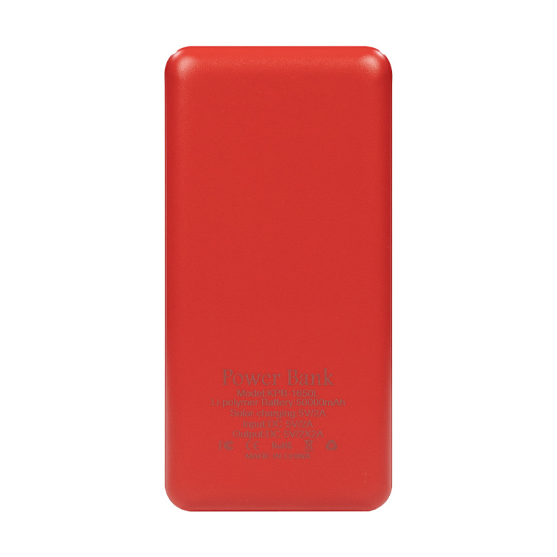 Повербанк Kraft KPB-1650L 50000mAh червоний