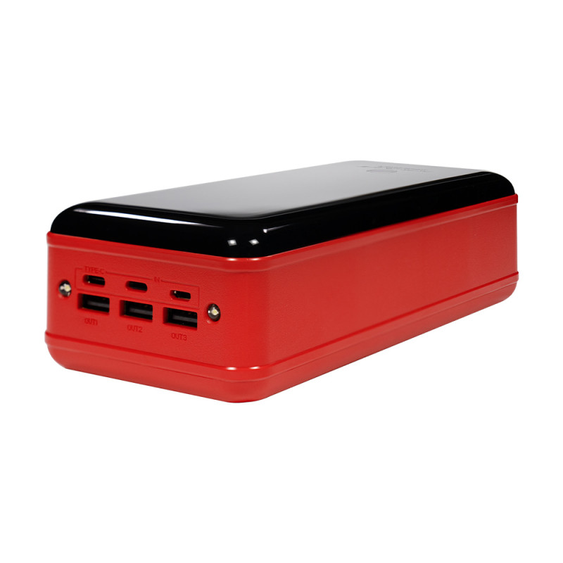 Повербанк Kraft KPB-1650L 50000mAh червоний