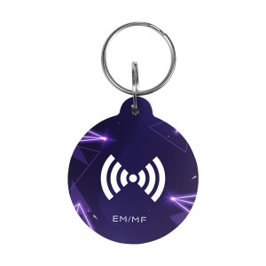 Ключ Trinix Proximity-key EM+MF epoxy круглий фіолетовий