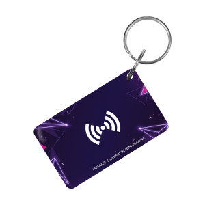 Ключ Trinix Proximity-key EM+MF epoxy прямокутний фіолетовий