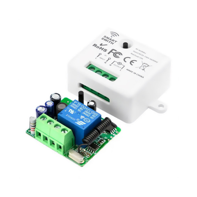 Розумне реле Trinix TRX-WC01(WiFi)10А з Wi-Fi та підтримкою Tuya Smart