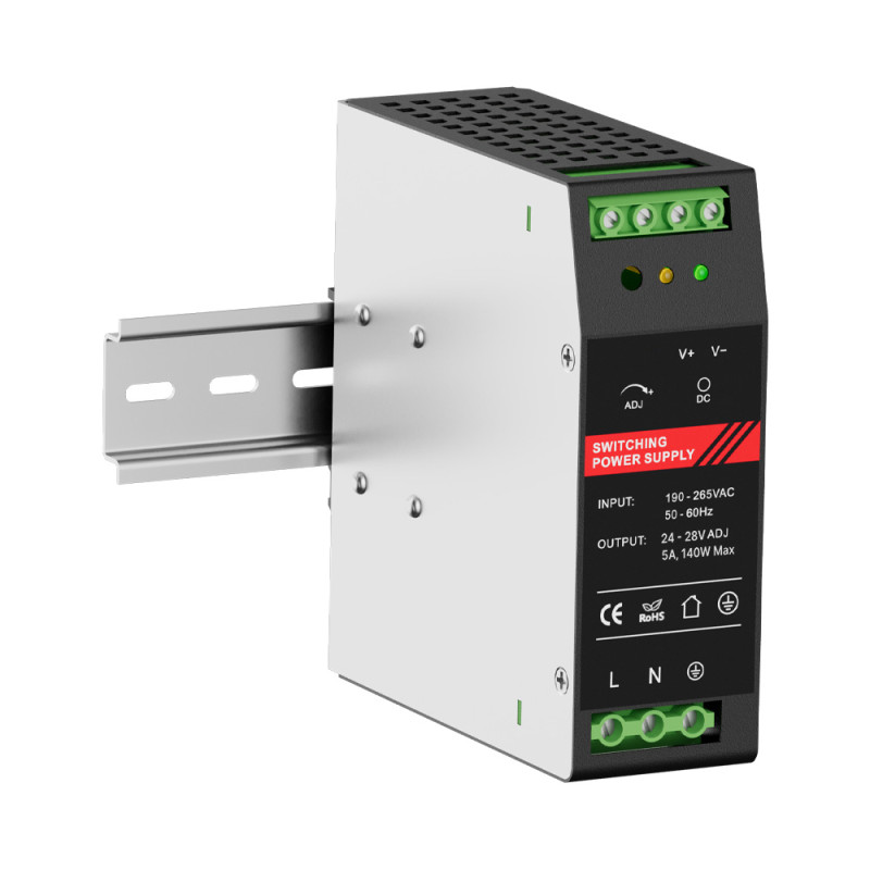 Джерело безперебійного живлення Kraft PSU-2405DIN 24В з кріпленням на DIN-рейку