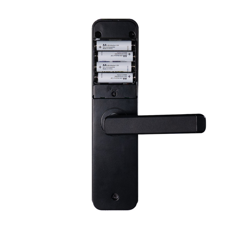 Замок біометричний автономний Trinix TRL-5401BTF Black з Bluetooth, зчитувачем відбитків пальців і карт