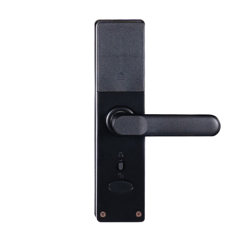 Замок биометрический автономный Trinix TRL-5402BTF Black с Bluetooth, считывателем отпечатков пальцев и карт