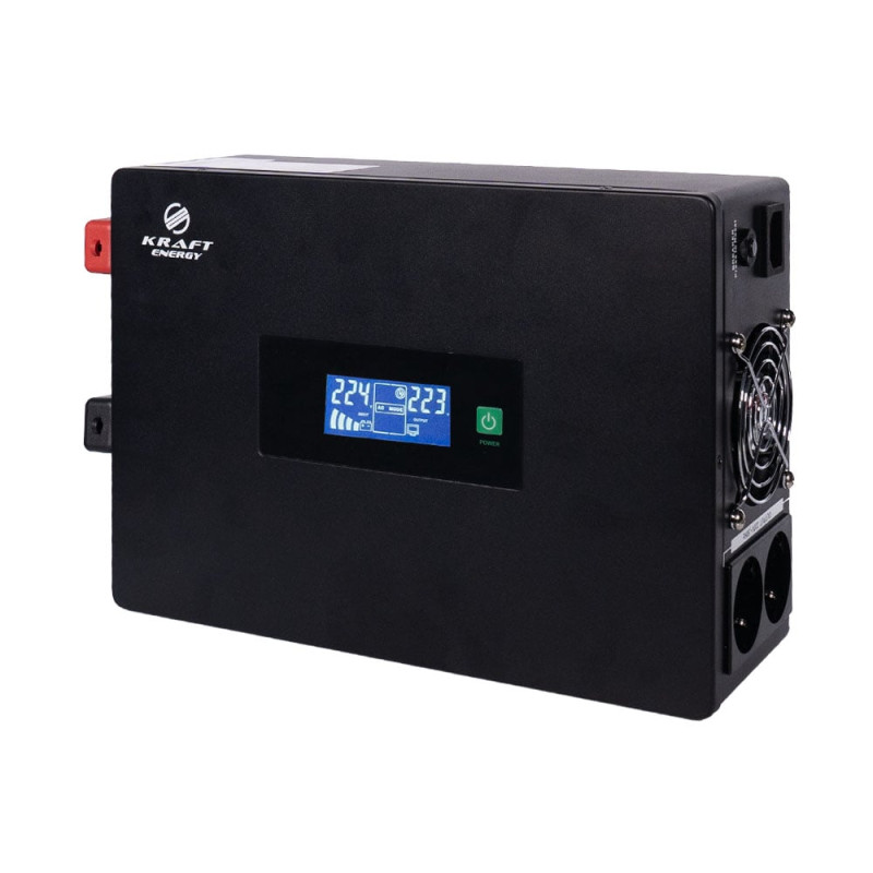 Інвертор Kraft KRF-SAVR600VA/600W-12V (12В, 600Вт)