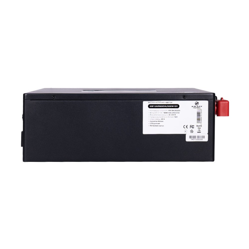 Інвертор Kraft KRF-SAVR600VA/600W-12V (12В, 600Вт)