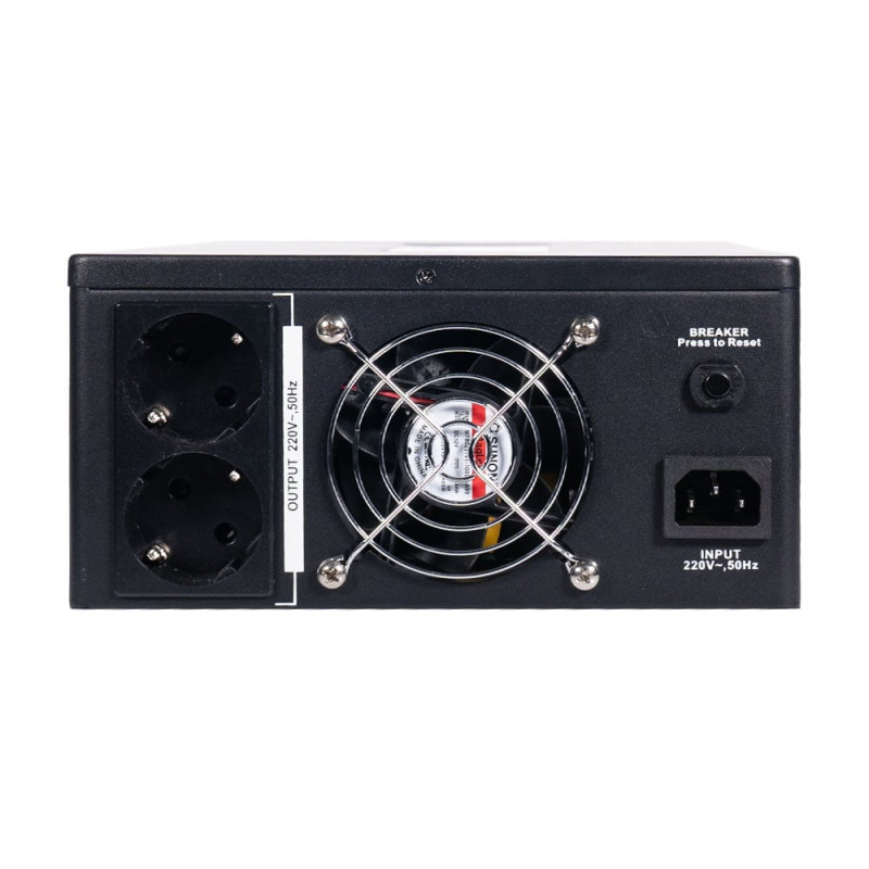 Інвертор Kraft KRF-SAVR1000VA/1kW-12V (12В, 1000Вт)