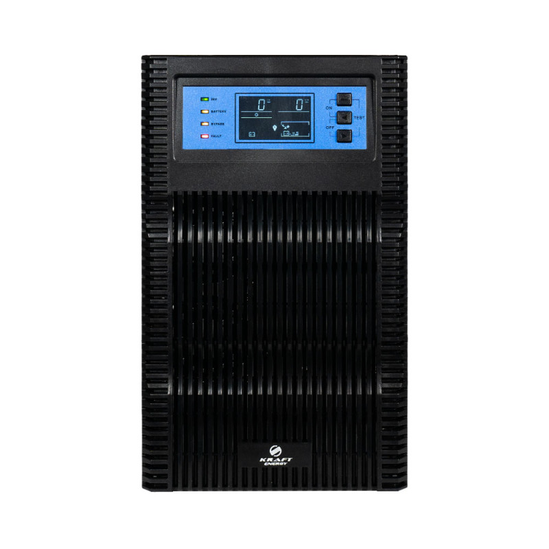 ИБП Kraft KRF-T3000VA/3000W(LCD) Pro Online UPS со встроенными аккумуляторными батареями