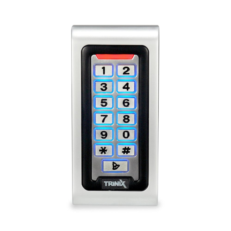 Wi-Fi зчитувач Trinix TRK-800EW(WF) з підтримкою Tuya Smart, клавіатурою та контролером водонепроникний