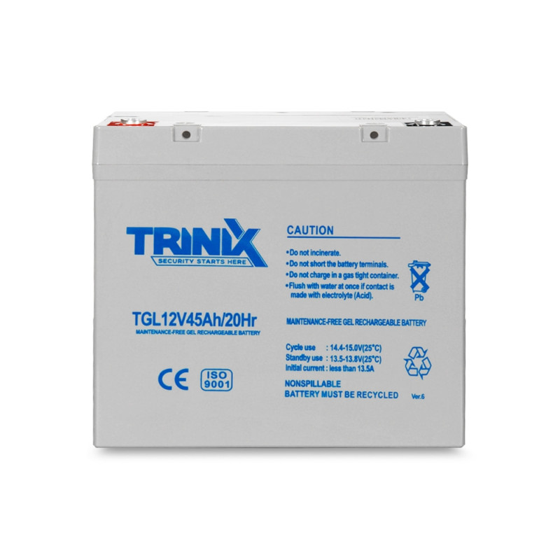 Акумуляторна батарея Trinix TGL12V45Ah/20Hr GEL 12В 45 Аг гелева