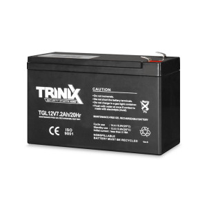 Акумуляторна батарея Trinix TGL12V7.2Ah/20Hr GEL 12В 7.2 Аг гелева