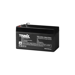 Акумуляторна батарея Trinix TGL12V1.2Ah/20Hr GEL 12В 1.2 Аг гелева