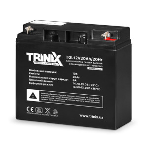 Акумуляторна батарея Trinix TGL12V20Ah/20Hr GEL Super Charge 12В 20 Аг гелева
