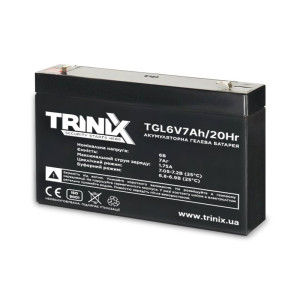 Акумуляторна батарея Trinix TGL6V7Ah/20Hr GEL 6В 7 Аг гелева