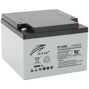 Акумуляторна батарея Ritar RT12260 12В 26 Аг свинцево-кислотна